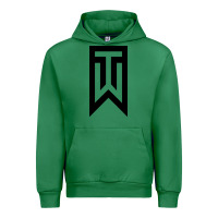 Emerald tiger Urban Hoodie - linhVisuals