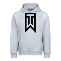 Heather Grey tiger Urban Hoodie - linhVisuals