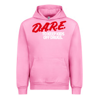 Fuchsia Pink dare Urban Hoodie - linhVisuals