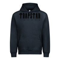 Navy trapstar Urban Hoodie - linhVisuals