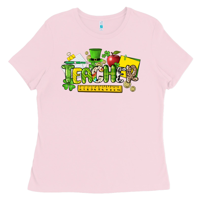 Teacher St. Patrick's Day Ladies Tee by HowdyJamesFarm | Teevron