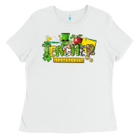 White Teacher St. Patrick's Day Ladies Tee - HowdyJamesFarm