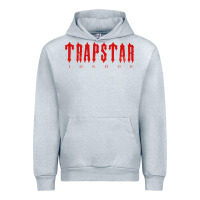 Heather Grey trapstar Urban Hoodie - linhVisuals