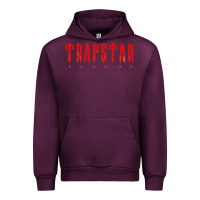 Mauve Wine trapstar Urban Hoodie - linhVisuals