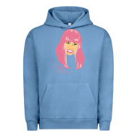 Pigment Pebble Blue nicki Urban Hoodie - linhVisuals