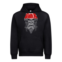 Black gwar fun Urban Hoodie - linhVisuals