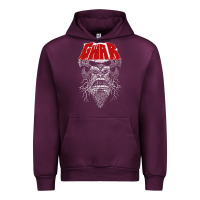 Mauve Wine gwar fun Urban Hoodie - linhVisuals