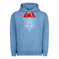 Pigment Pebble Blue gwar fun Urban Hoodie - linhVisuals