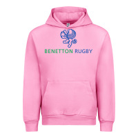 Fuchsia Pink benetton rugby Urban Hoodie - linhVisuals