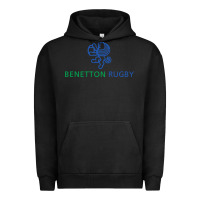 Pigment Black benetton rugby Urban Hoodie - linhVisuals