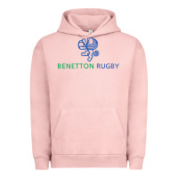 Pigment Salmon benetton rugby Urban Hoodie - linhVisuals
