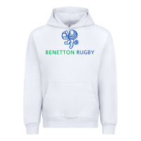 White benetton rugby Urban Hoodie - linhVisuals