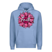Colony Blue faith breast cancer awareness sunflower Premium Hoodie - Jasminsmagicworld