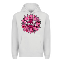 Dove Grey faith breast cancer awareness sunflower Premium Hoodie - Jasminsmagicworld