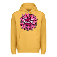 Mustard faith breast cancer awareness sunflower Premium Hoodie - Jasminsmagicworld