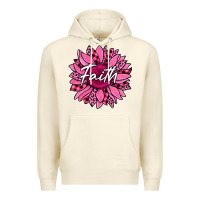 Sandshell faith breast cancer awareness sunflower Premium Hoodie - Jasminsmagicworld