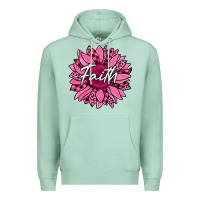 Seafoam faith breast cancer awareness sunflower Premium Hoodie - Jasminsmagicworld