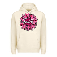 Tofu faith breast cancer awareness sunflower Premium Hoodie - Jasminsmagicworld