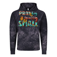 Cloud Black pray big worry small Vintage Hoodie - BundleAndBundleShop