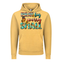 Vintage Mustard pray big worry small Vintage Hoodie - BundleAndBundleShop