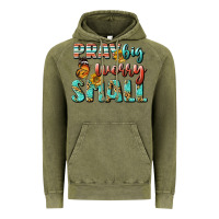 Vintage Olive pray big worry small Vintage Hoodie - BundleAndBundleShop