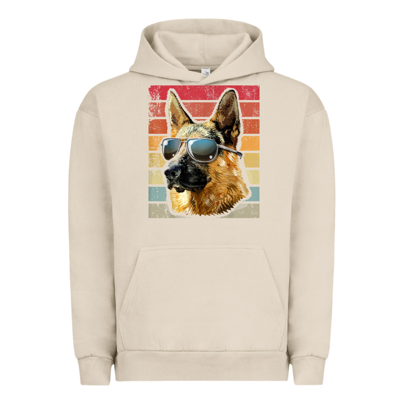 Retro Vintage German Shepherd German Shepherd Dog Gift Urban Hoodie by linhVisuals | Teevron