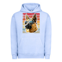 Pigment Grape Ice retro vintage german shepherd german shepherd dog gift Urban Hoodie - linhVisuals