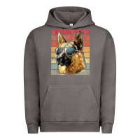 Pigment Tornado retro vintage german shepherd german shepherd dog gift Urban Hoodie - linhVisuals