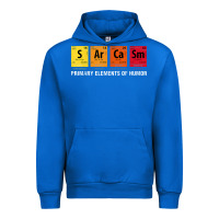 Cobalt sarcasm elements of humor periodic table graphic Urban Hoodie - linhVisuals