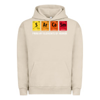 Pigment French Oak sarcasm elements of humor periodic table graphic Urban Hoodie - linhVisuals