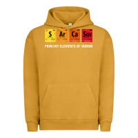 Pigment Peanut Butter sarcasm elements of humor periodic table graphic Urban Hoodie - linhVisuals