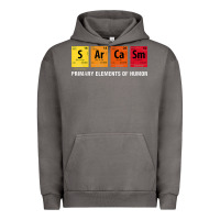 Pigment Tornado sarcasm elements of humor periodic table graphic Urban Hoodie - linhVisuals