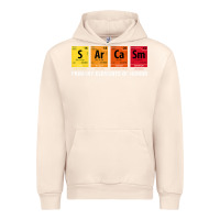 Sandshell sarcasm elements of humor periodic table graphic Urban Hoodie - linhVisuals