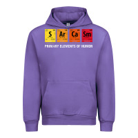Tulip sarcasm elements of humor periodic table graphic Urban Hoodie - linhVisuals
