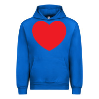 Cobalt big heart Urban Hoodie - linhVisuals