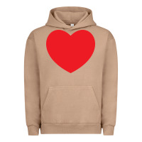 Pigment Burro big heart Urban Hoodie - linhVisuals