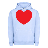 Pigment Grape Ice big heart Urban Hoodie - linhVisuals
