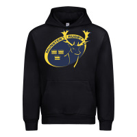 Black munster rugby Urban Hoodie - linhVisuals