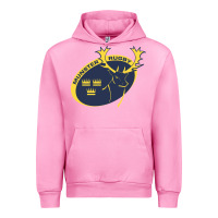 Fuchsia Pink munster rugby Urban Hoodie - linhVisuals