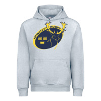 Heather Grey munster rugby Urban Hoodie - linhVisuals