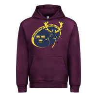 Mauve Wine munster rugby Urban Hoodie - linhVisuals