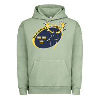 Pigment Oil Green munster rugby Urban Hoodie - linhVisuals
