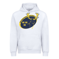 White munster rugby Urban Hoodie - linhVisuals