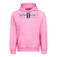 Fuchsia Pink starcraft Urban Hoodie - linhVisuals