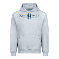 Heather Grey starcraft Urban Hoodie - linhVisuals