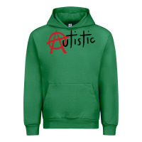 Emerald autistic punk Urban Hoodie - linhVisuals