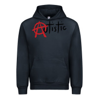 Navy autistic punk Urban Hoodie - linhVisuals