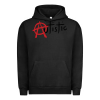 Pigment Black autistic punk Urban Hoodie - linhVisuals