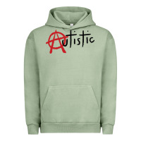Pigment Oil Green autistic punk Urban Hoodie - linhVisuals