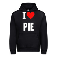 Black retro vintage classic i love pie for pie lovers cooks chefs t shirt Urban Hoodie - linhVisuals
